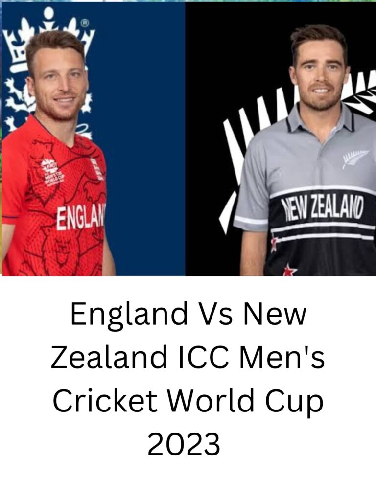 England Vs New Zealand ICC Men's Cricket World Cup 2023 1st Match Weather Condition, Venue,Date,Time and Squad: Rains Likely Spoil The Game