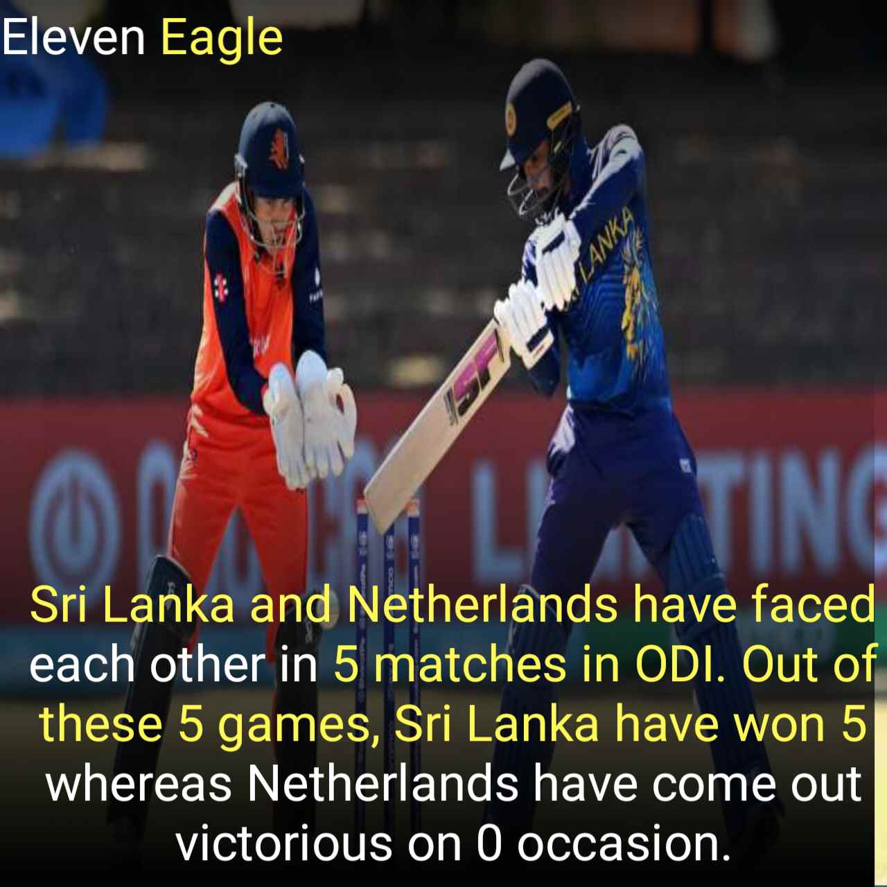 Sri Lanka vs Netherlands ICC Cricket World Cup 2023 19th Match: Head to Head Record, Recent Performance, Pitch Report, Squad, Probable Playing XI, When and Where the Netharland vs Sri Lanka Match is?