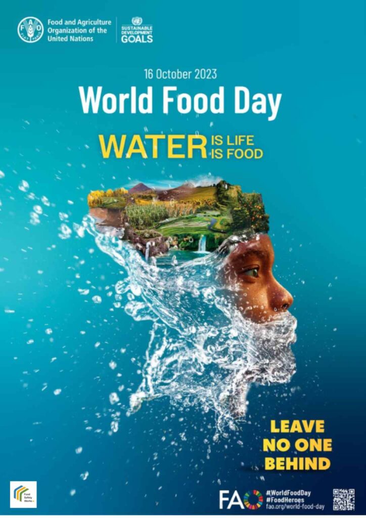 World Food Day 2023: Theme, Water is life, water is food. Leave no one behind. World Food Day 2023 Registration details and Link, World Food Day 2023 Quote, Event 