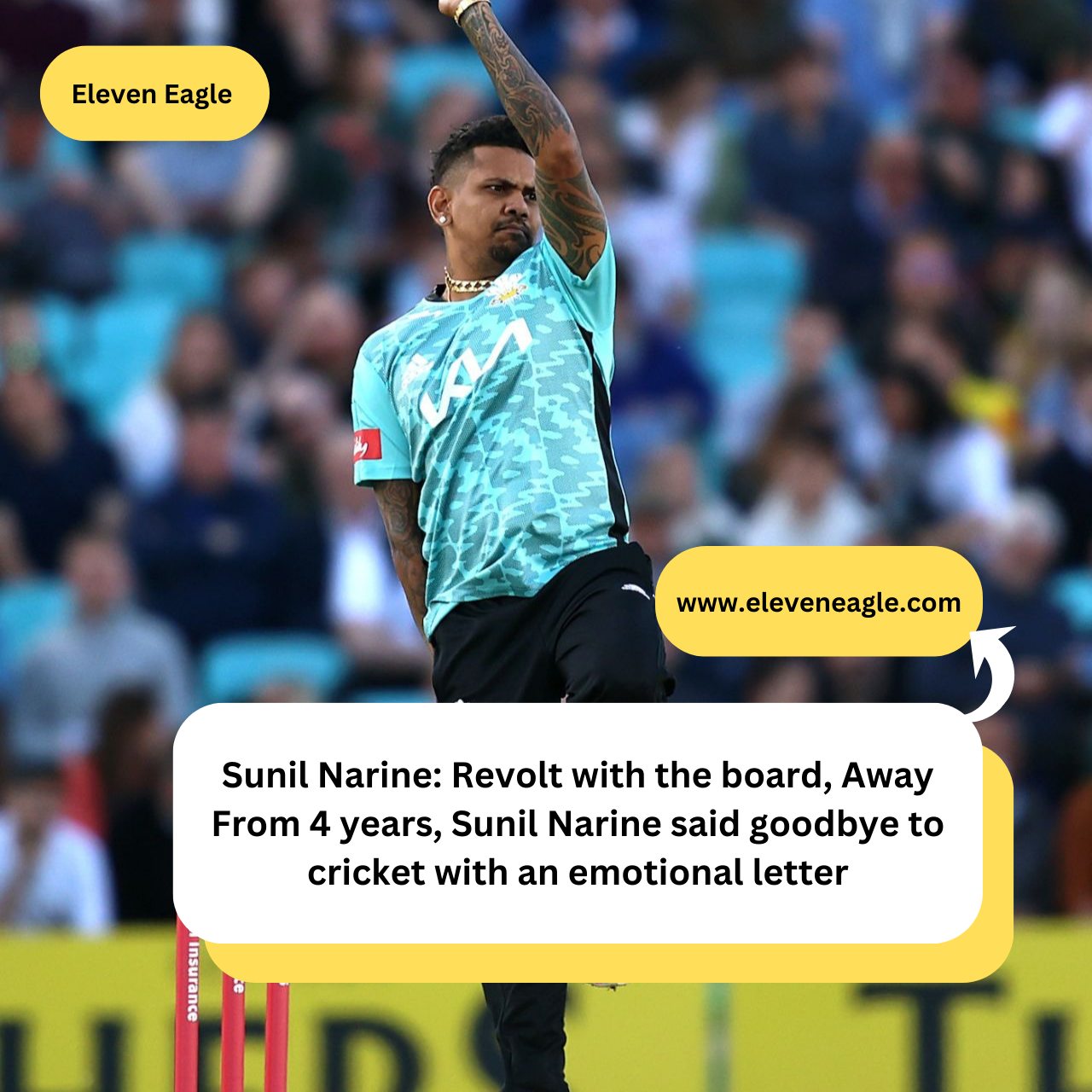 Sunil Narine: Revolt with the board, Away From 4 years, Sunil Narine said goodbye to cricket with an emotional letter