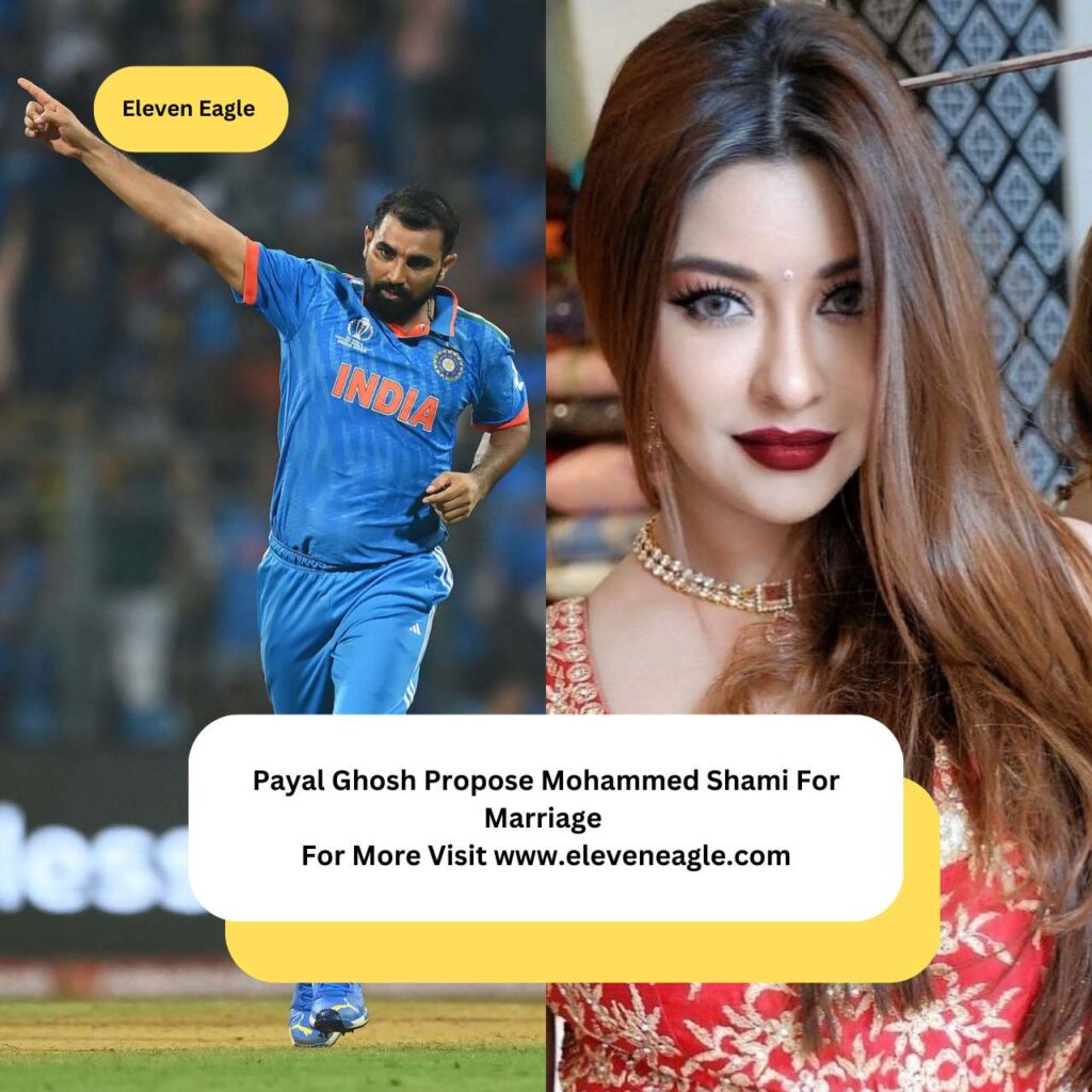 Mohammed Shami: Bollywood's famous actress Fell in Love With Mohammed Shami and proposed for marriage on A strange condition