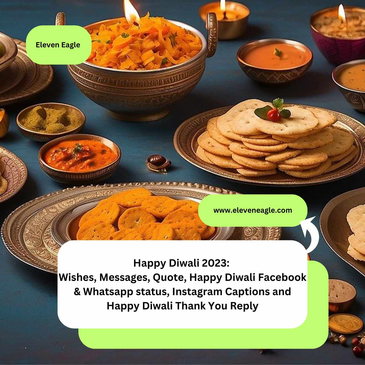 Happy Diwali 2023: Wishes, Messages, Quote, Happy Diwali Facebook & Whatsapp status, Instagram Captions and Happy Diwali Thank You Reply
