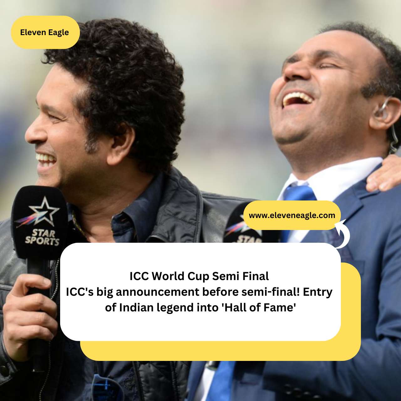 Virender Sehwag: ICC's big announcement before semi-final! Entry of Indian legend into 'Hall of Fame'