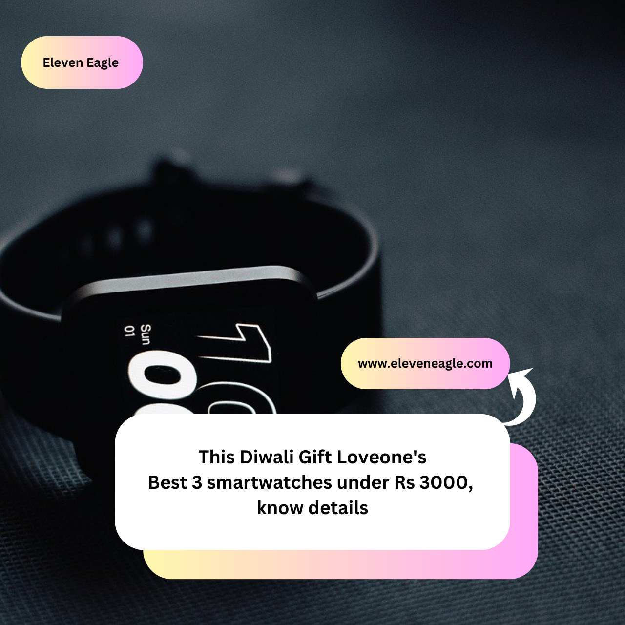 Smart Watch: Best 3 smartwatches under Rs 3000, know details