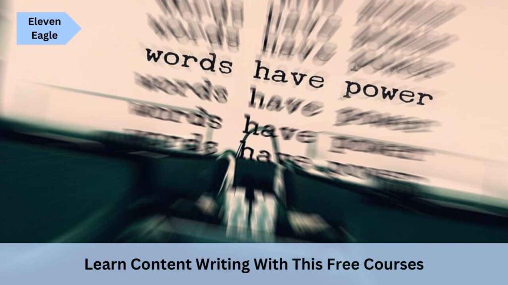 Content Writing: Lots of job opportunities in content writing, increase your skills, For Free Course Read This