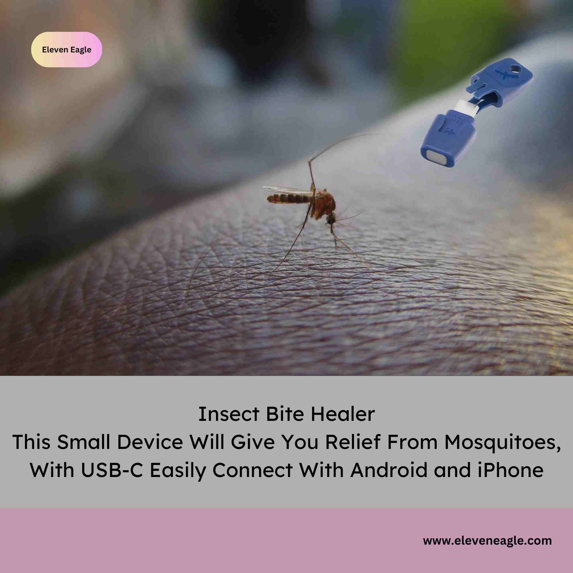 Insect Bite Healer: This Small Device Will Give You Relief From Mosquitoes, With USB-C Easily Connect With Android and iPhone