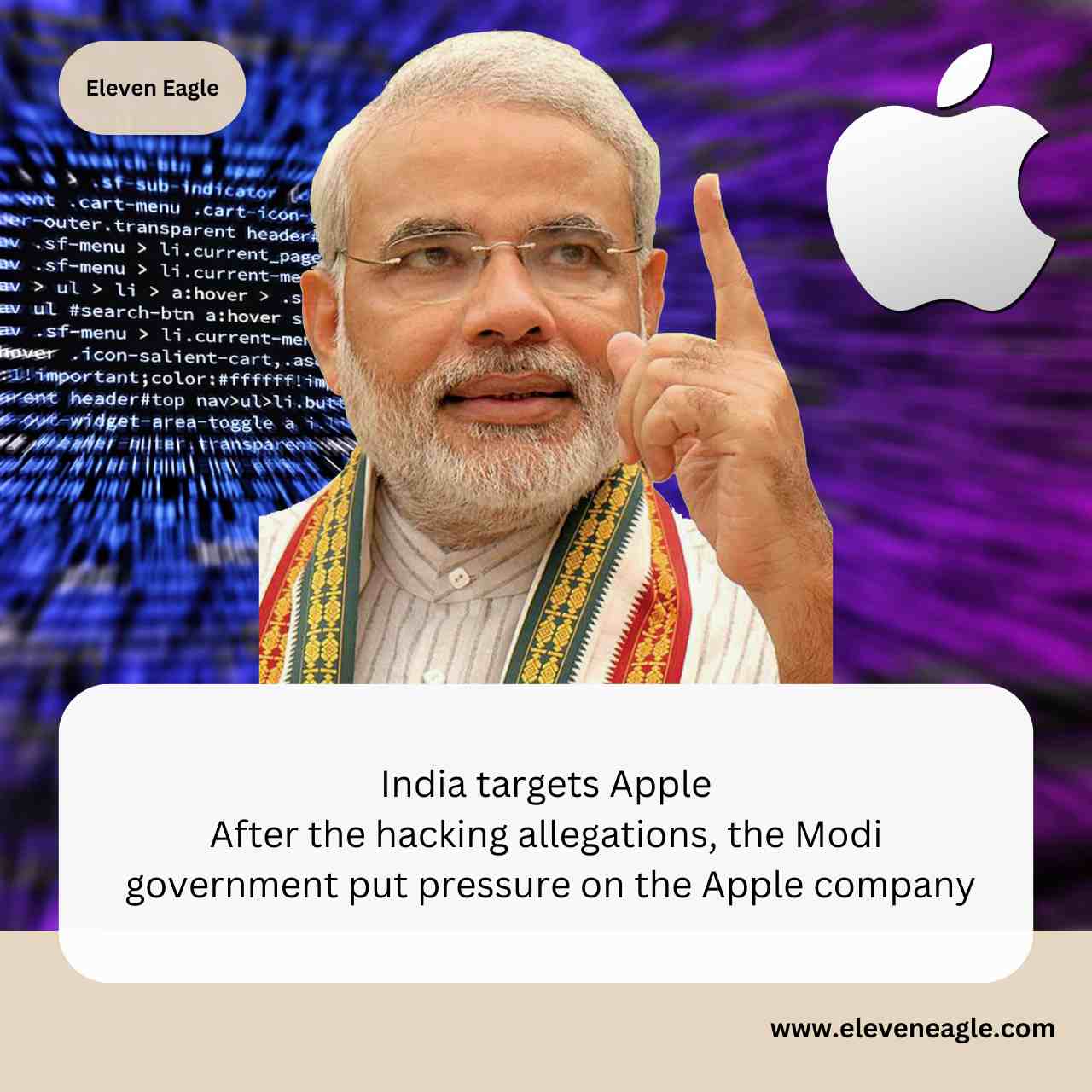 India targets Apple: After the hacking allegations, the Modi government put pressure on the Apple company; Exciting report ahead