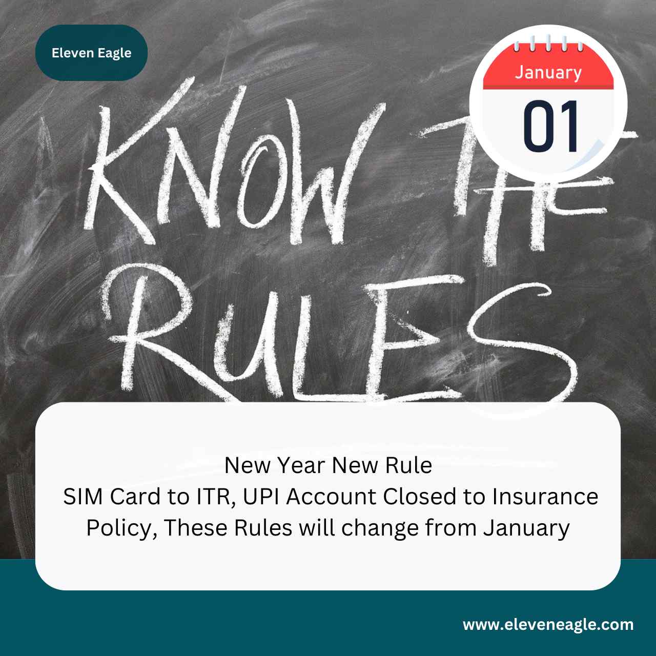 New Year New Rule: SIM Card to ITR, UPI Account Closed to Insurance Policy, These Rules will change from January