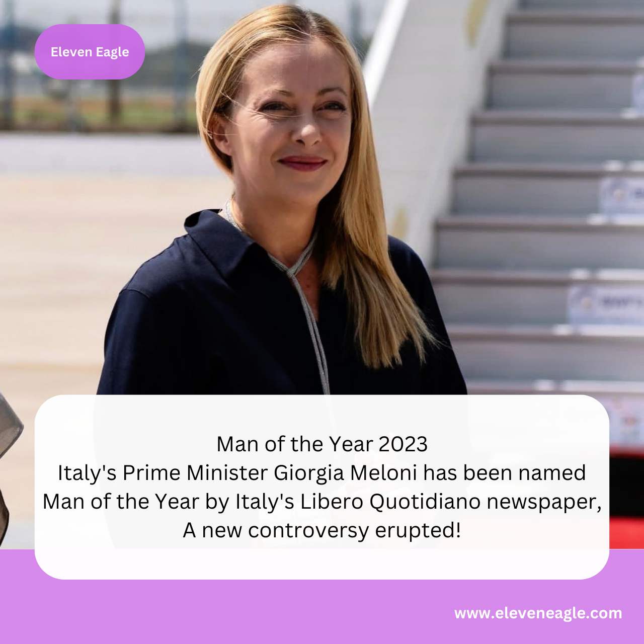 Man of the Year 2023: 'Georgia Meloni'; A new controversy erupted!