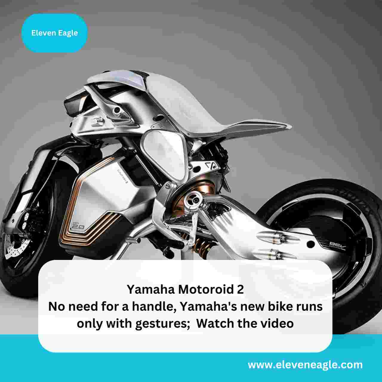 Yamaha Concept Bike: No need for a handle, Yamaha's new bike runs only with gestures; Watch the video