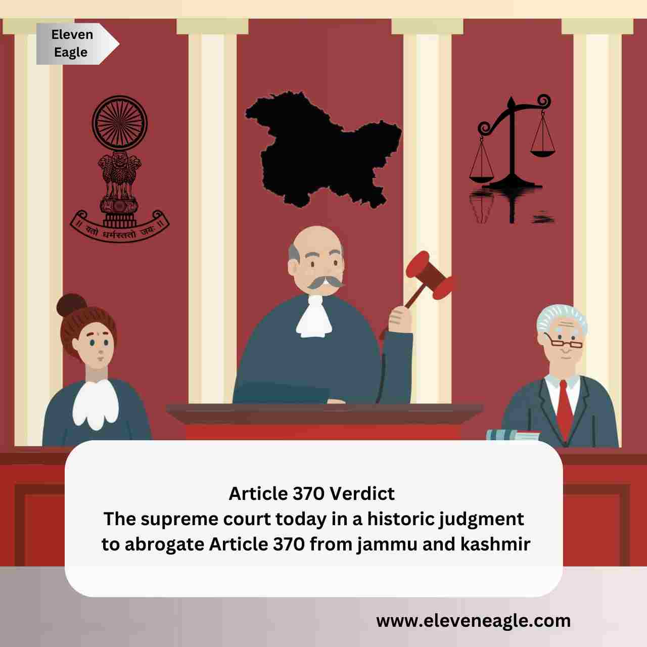 Article 370 Verdict: The supreme court today in a historic judgment to abrogate Article 370 from jammu and kashmir