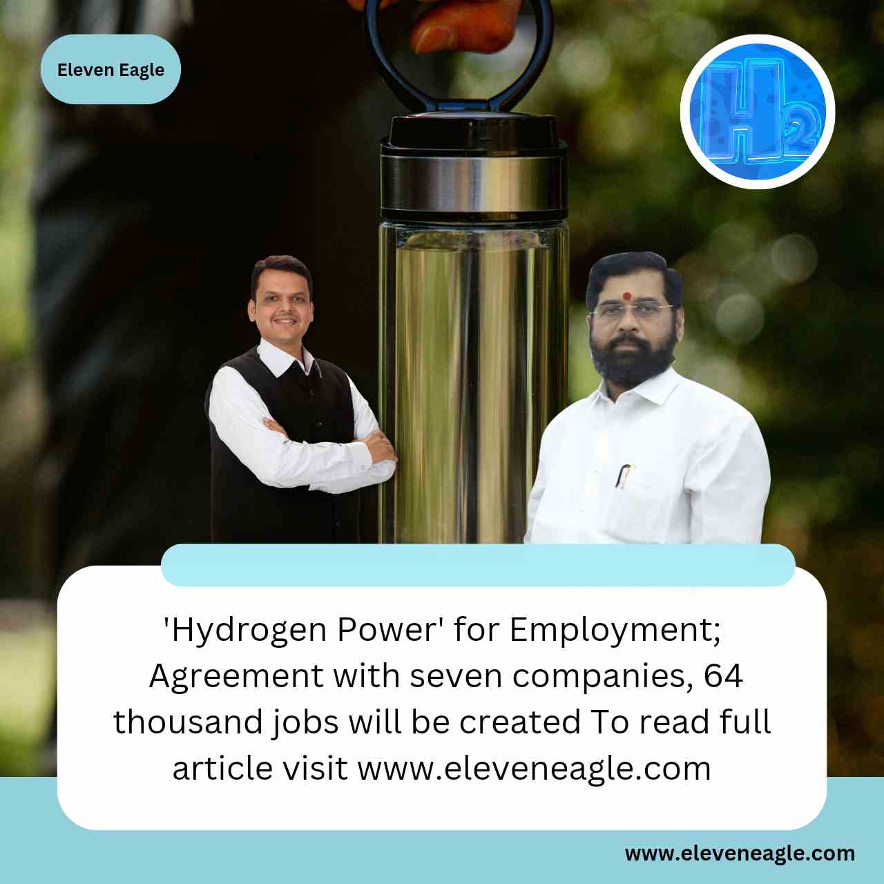 Hydrogen Power: 'Hydrogen Power' for Employment; Agreement with seven companies, 64 thousand jobs will be created