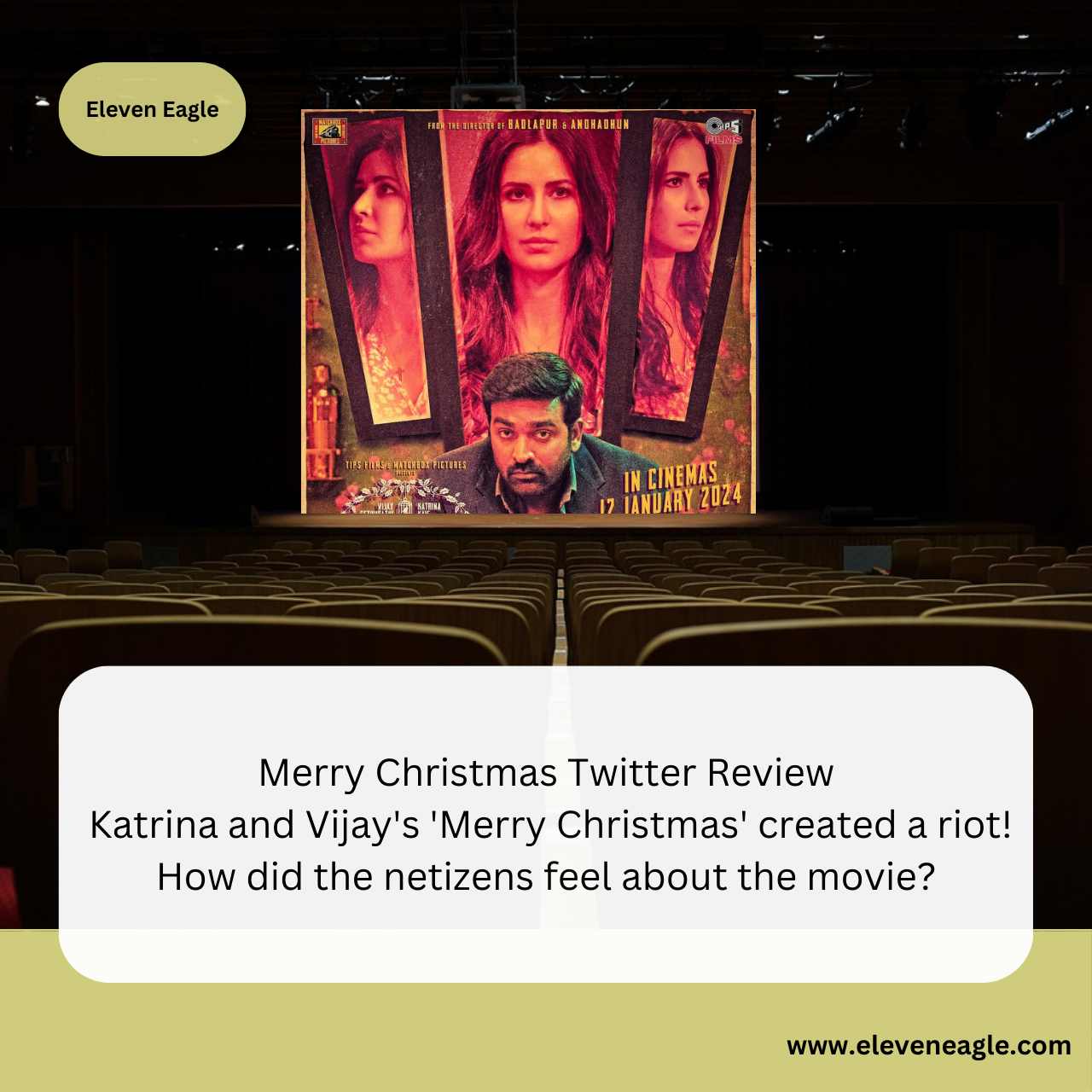 Merry Christmas Twitter Review: Katrina and Vijay's 'Merry Christmas' created a riot! How did the netizens feel about the movie?