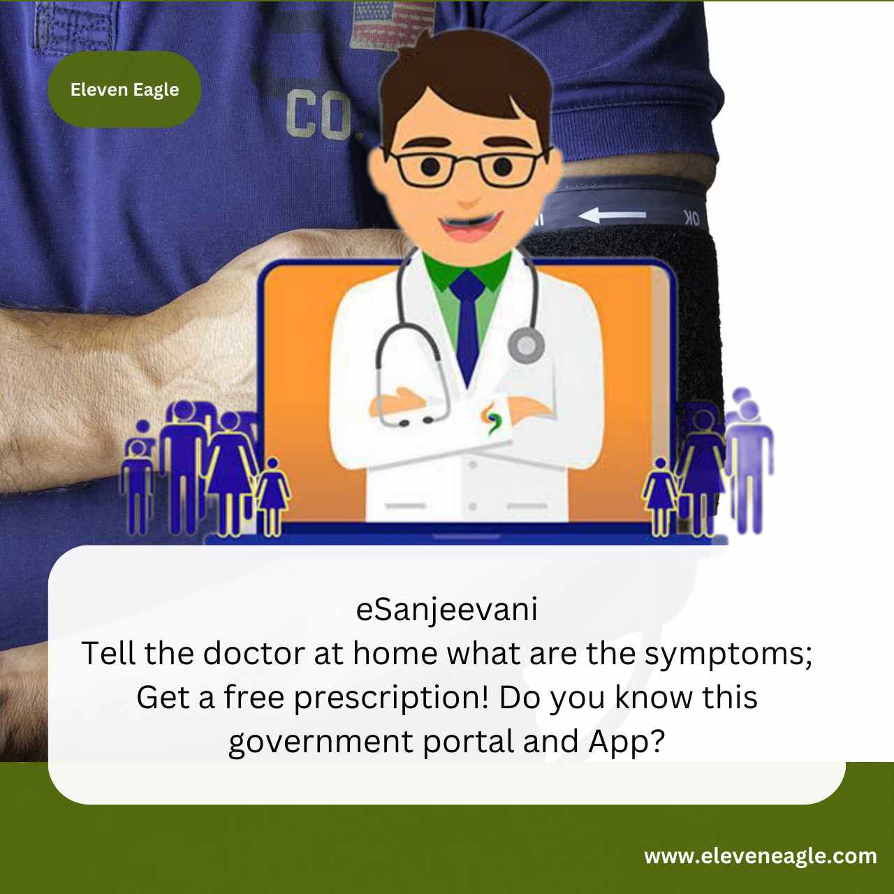 eSanjeevani: Tell the doctor at home what are the symptoms; Get a free prescription! Do you know this government portal and App?