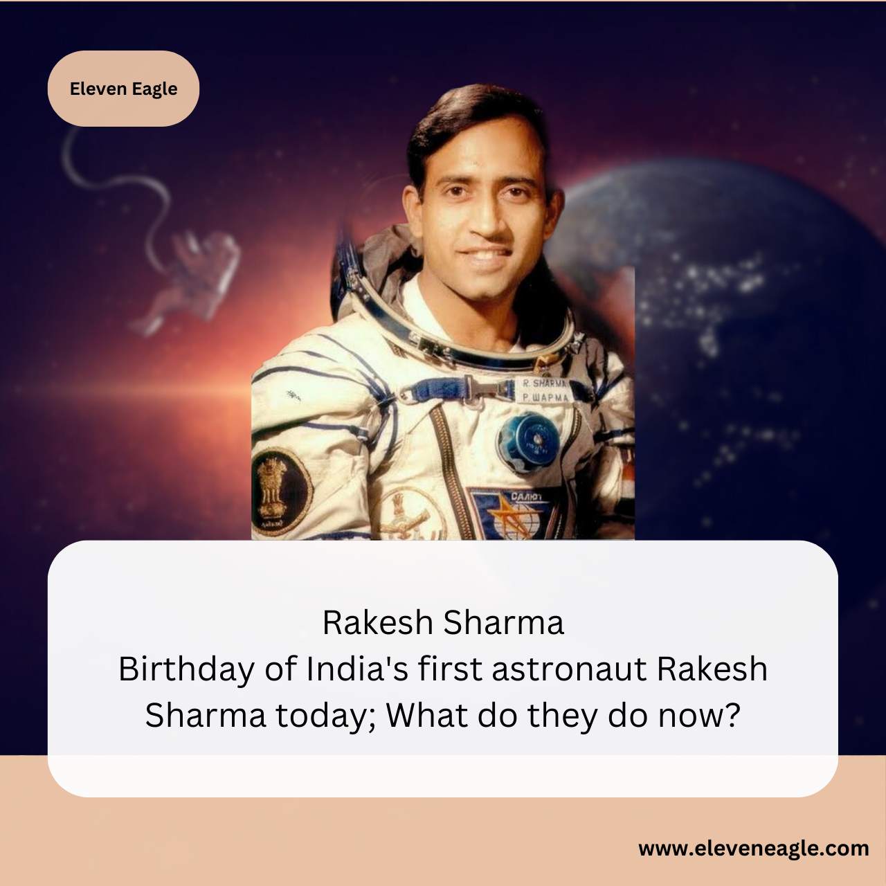 Rakesh Sharma: Birthday of India's first astronaut Rakesh Sharma today; What do they do now?