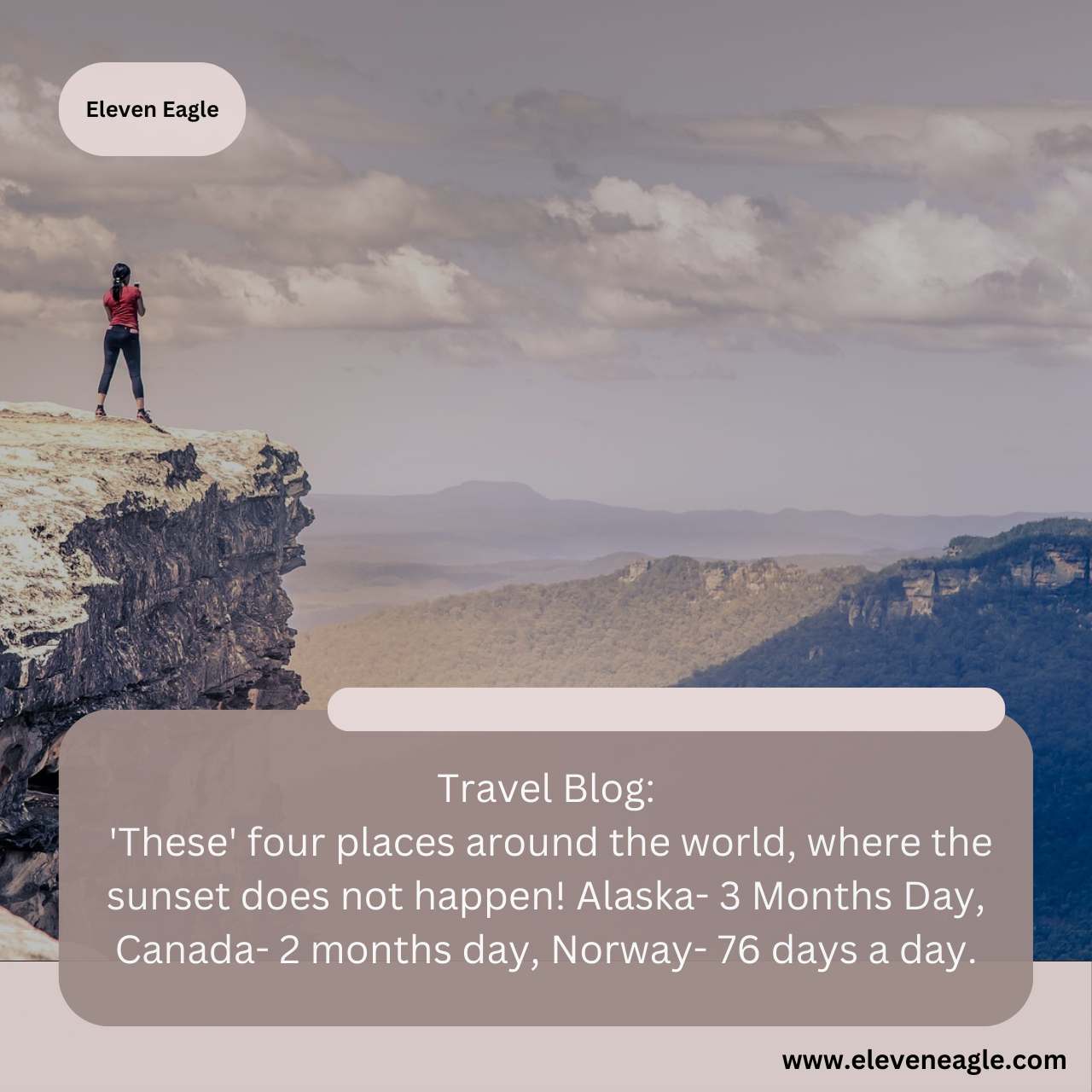 Travel: 'These' four places around the world, where the sunset does not happen! Alaska- 3 Months Day, Canada- 2 months day.