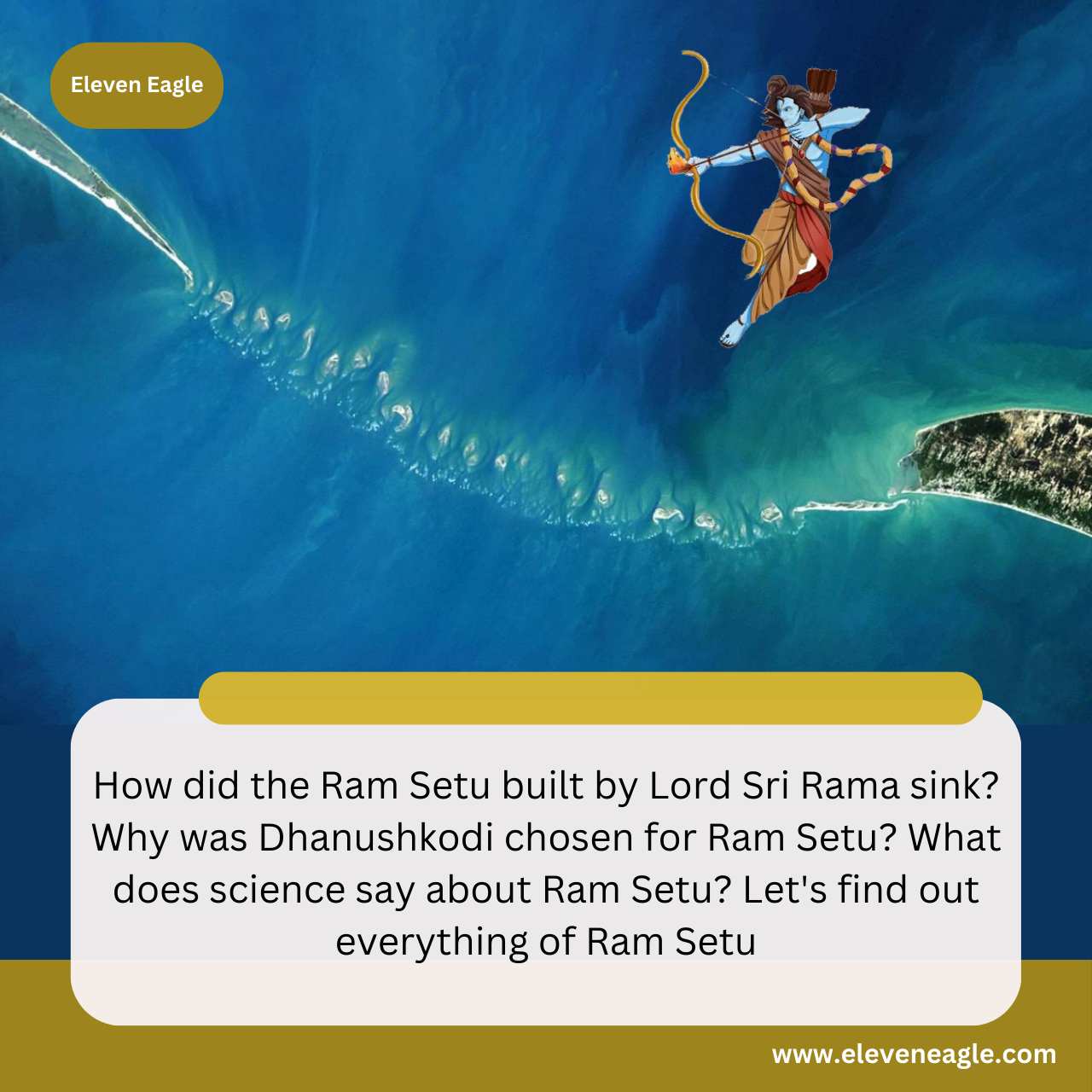 How did the RamSetu built by Lord Sri Rama sink? What does science say about Ram Setu? Let's find out everything of Ram Setu