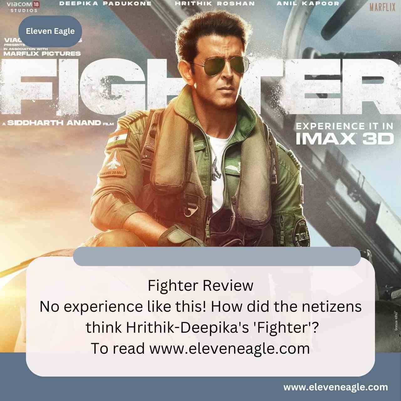 Fighter Movie Review: Hrithik-Deepika's 'Fighter'! A thrilling journey of patriotism, but..