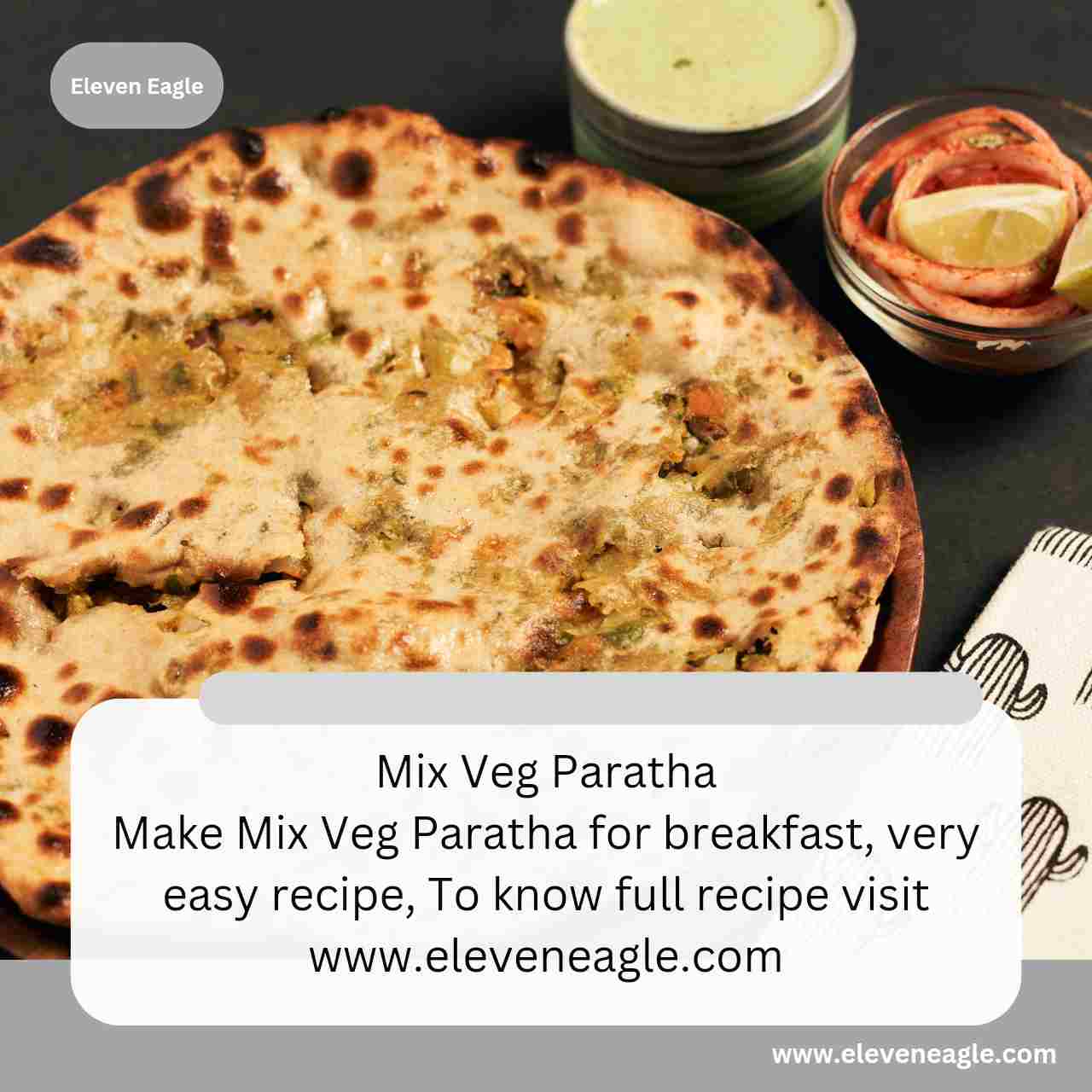 Mix Veg Paratha: Make Mix Veg Paratha for breakfast, very easy recipe