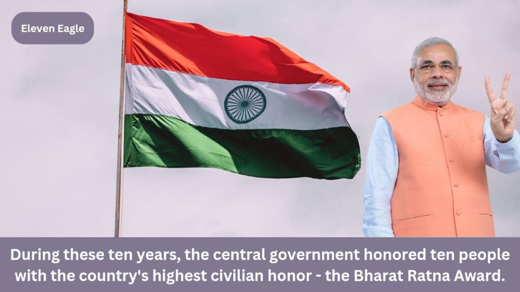 Bharat Ratna: Bharat Ratna to 10 people in 10 years tenure of Modi government; He received the highest civilian honour