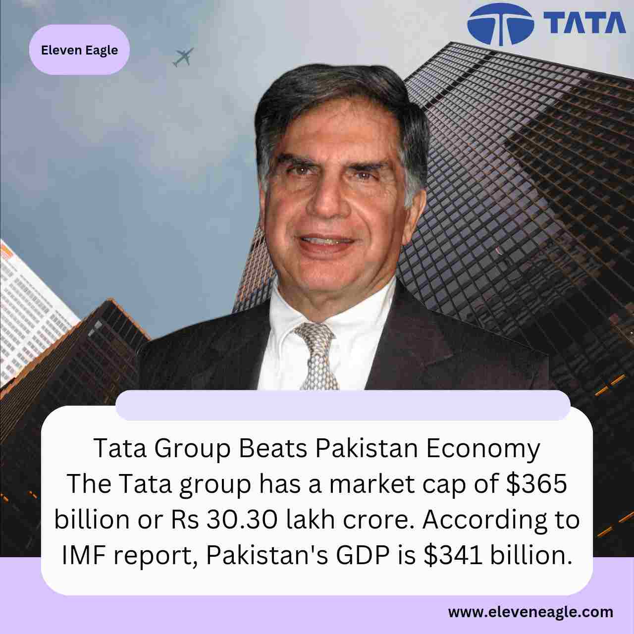 Tata Group: A company bigger than the whole of Pakistan! Tata's left Pakistan's economy behind