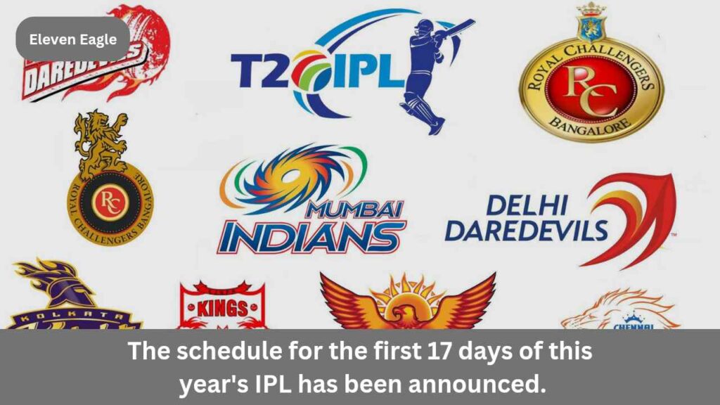 IPL 2024 Schedule: 21 matches will be played in the first 17 days, Half of schedule is still not announced because of loksabha election