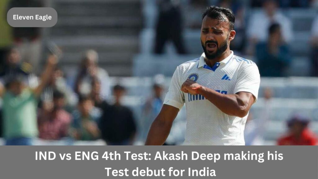 Who Is Akash Deep: Coach Dravid gave Team India's cap to Bihar's guy! Only one change in the team