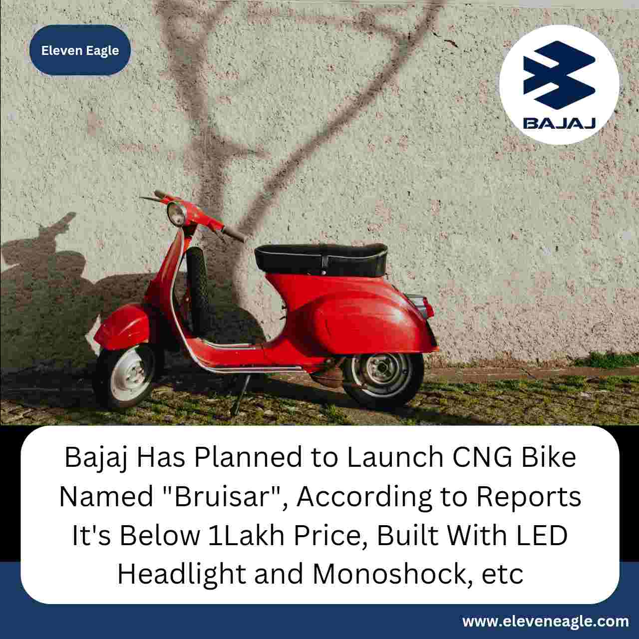 Bajaj CNG Bike: Testing of Bajaj's 'CNG' bike begins; Design and mileage details leaked