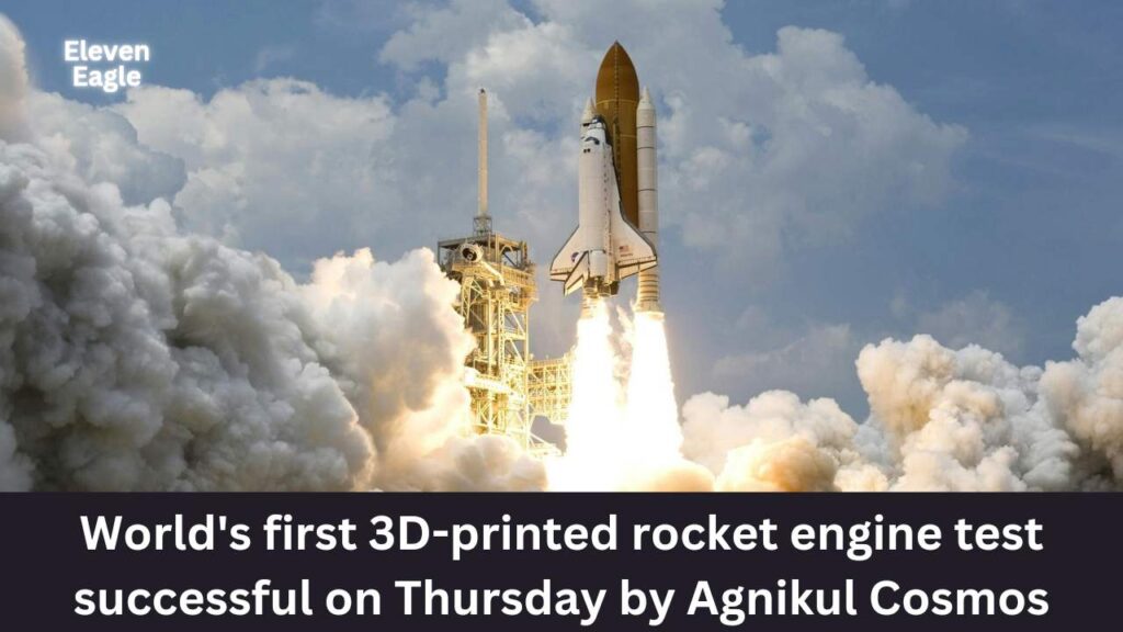 Agnibaan Rocket Launch: World's first 3D-printed rocket engine test successful