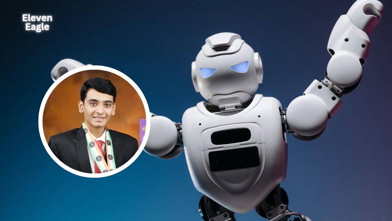 Hiten Dharpure: Dancing robot made by 15-year-old boy with 3D printer, entered in Worldwide Book of Records