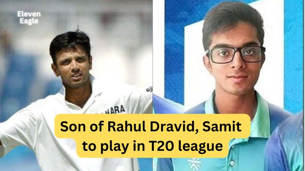 Samit Dravid Contract: Son of Rahul Dravid, Samit to play in T20 league