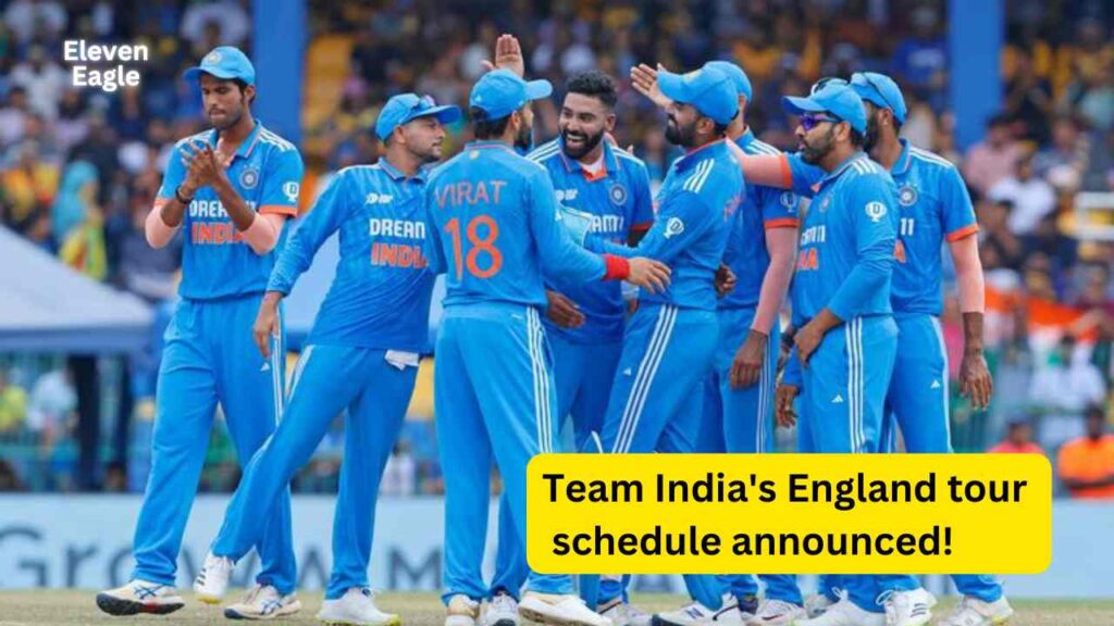 India vs England Test Series 2025 Schedule Announced