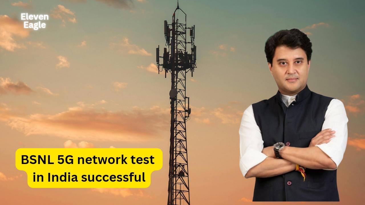 BSNL 5G: BSNL 5G network test in India successful, Union Telecom Minister shared the video on x.